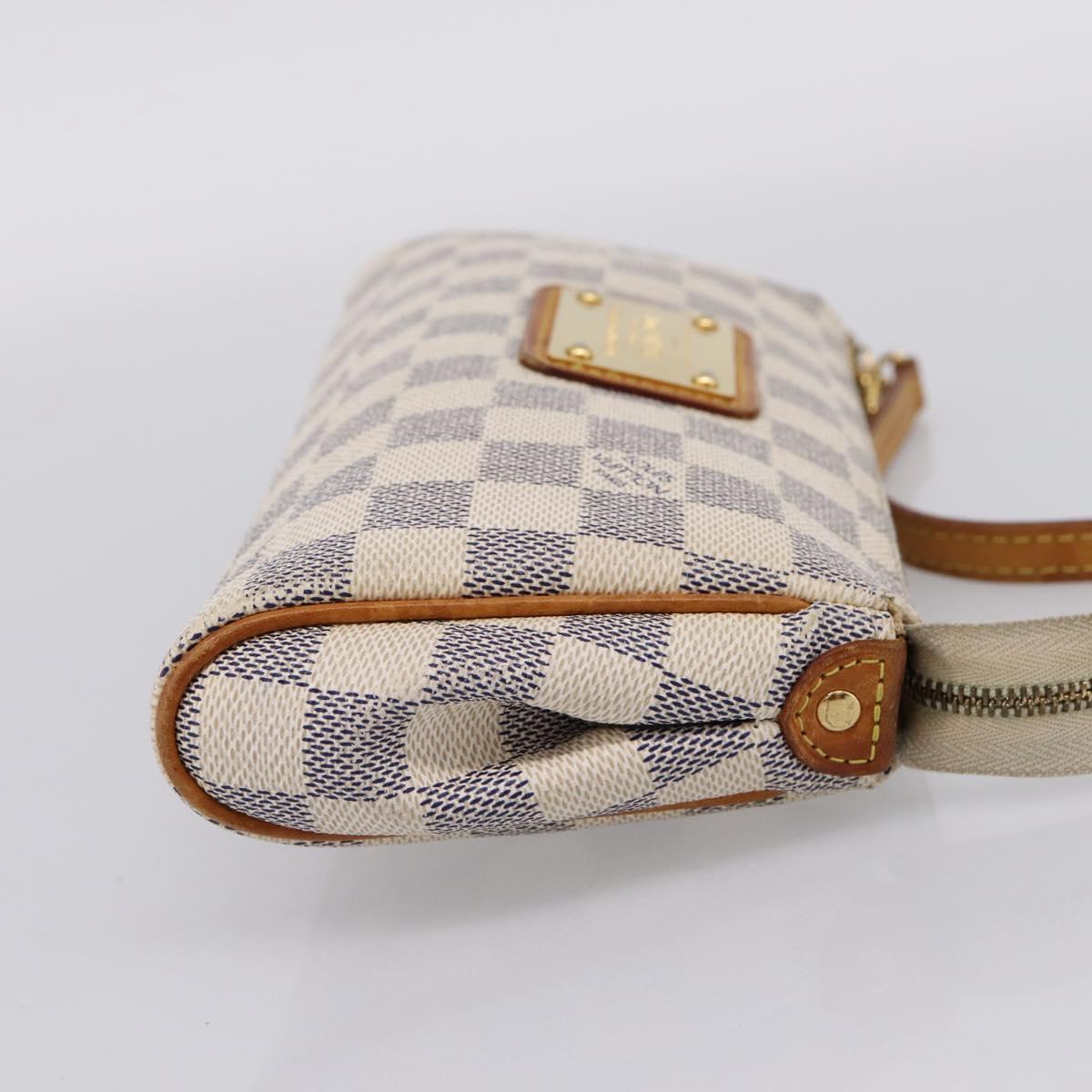 LOUIS VUITTON Damier Azur Eva Shoulder Bag N55214 LV Auth LN062 - Jerrillo image 4