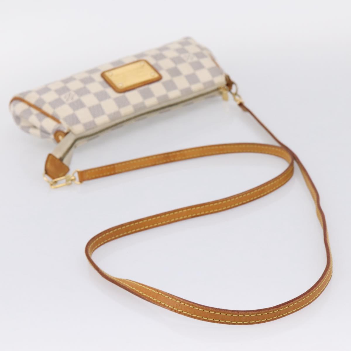 LOUIS VUITTON Damier Azur Eva Shoulder Bag N55214 LV Auth LN062 - Jerrillo image 7