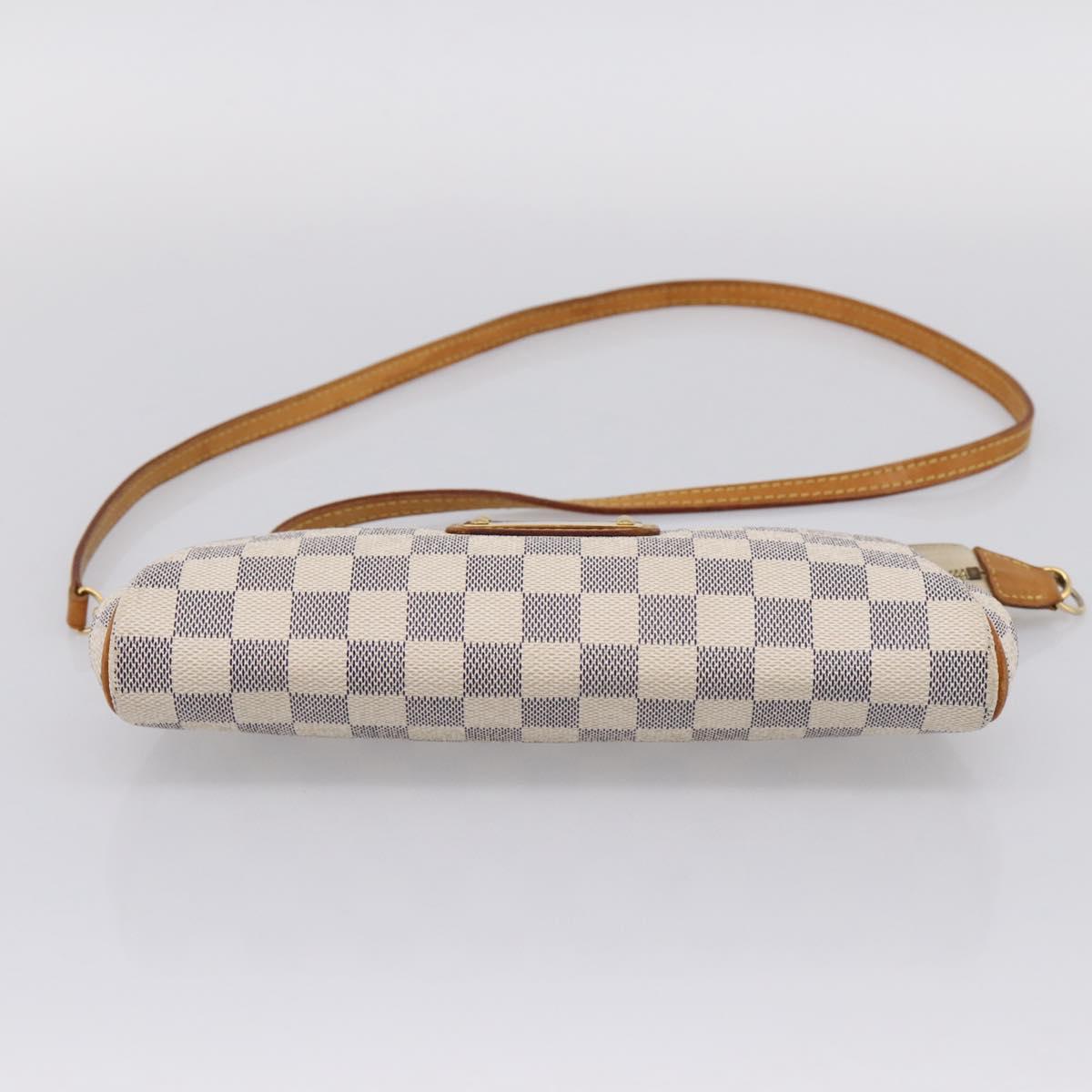 LOUIS VUITTON Damier Azur Eva Shoulder Bag N55214 LV Auth LN062 - Jerrillo image 5